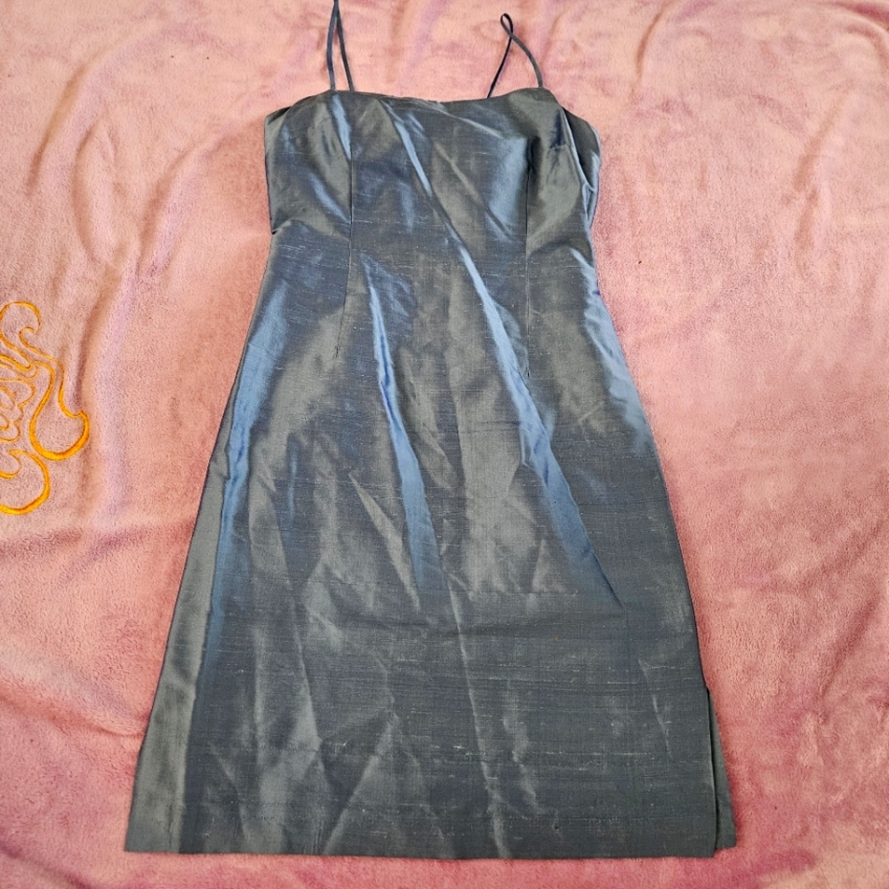 Jane Hamill Blue Dress